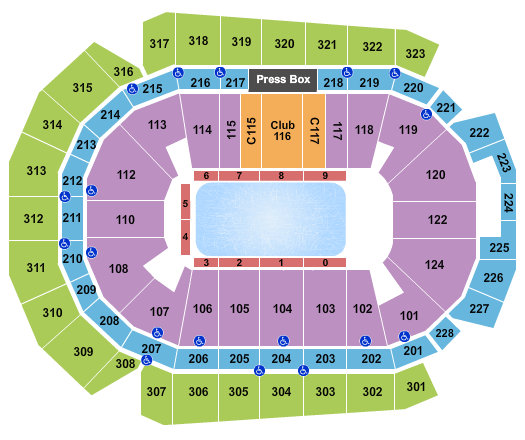 Wells Fargo Arena Disney On Ice Seating Chart